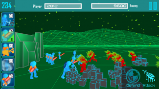 stickman: Perang Neon screenshot 4