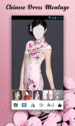 Chinese Dress Photo Montage screenshot 1