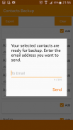 Contacts Backup screenshot 0