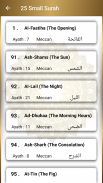 5 Kalima & 25 Small Surah (Ful screenshot 7