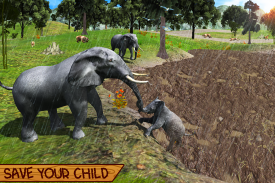 Wild Elephant Family Simulator screenshot 0