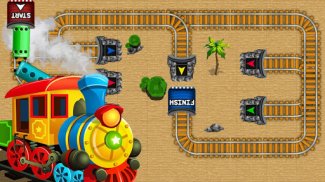 Train Track Maze Puzzle Game screenshot 2