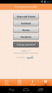 Calcolatore di Gravidanza screenshot 6