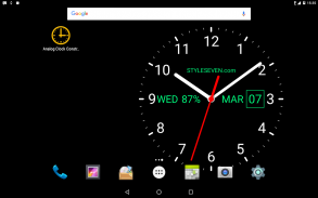 Analog Clock Live Wallpaper-7 screenshot 0