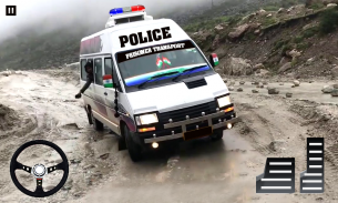 Police Car Van Driving Game 3D screenshot 4