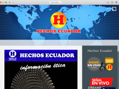 HechosEcuador HD screenshot 8