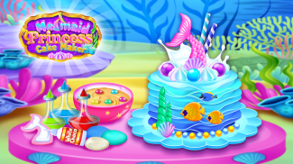 Mermaid Glitter Cake Maker screenshot 4