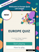 Europe Countries Quiz: Flags & Capitals guess game screenshot 4