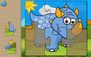 Dino Puzzle Kids Learning Game screenshot 1