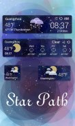 STARPATH THEME GO WEATHER EX screenshot 1