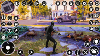 adiwira labah-labah hitam game screenshot 2
