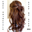 Easy Hairstyles 2017 - Steps Icon