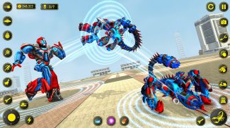 Scorpion Robot Transforming – Robot shooting games screenshot 1