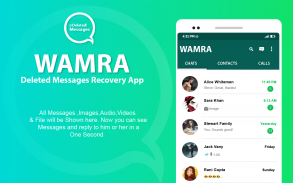 WAMRA Deleted Message Recovery screenshot 1