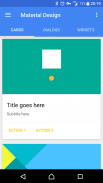 Material Design screenshot 0