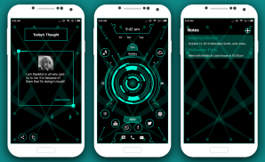 Futuristic Launcher 3 -AppLock screenshot 6