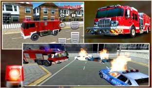 911 пожарно-с грузовик 3d 2016 screenshot 2
