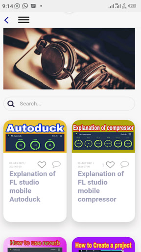 FL STUDIO MOBILE UI DESIGN