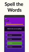Spelling Bee: Spelling Quiz screenshot 1
