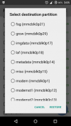 Partitions Backup & Restore screenshot 2
