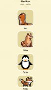 Pixel Pals - Nav bar pets screenshot 1