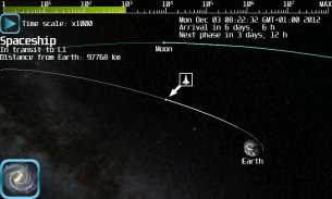 Space Flight Simulator Lite screenshot 1