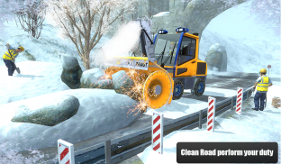 Snow Cutter Excavator Simulator 2020 screenshot 1