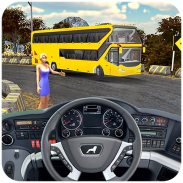 Nyata Off Road Tour Coach Bus Simulator 2017 screenshot 10