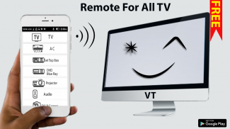 TV & AC & Set Top Box  - Remote control new screenshot 1