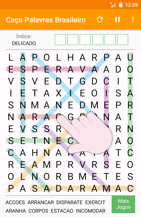 Caça Palavras em Português::Appstore for Android