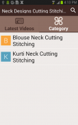 Neck Designs Cutting Stitching Videos App screenshot 1