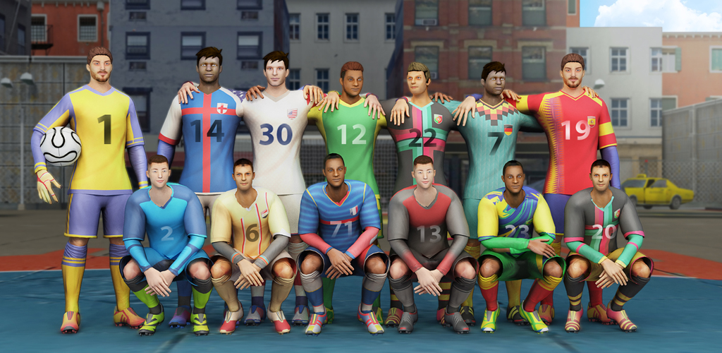 SAIU COM EXCLUSIVIDADE! NOVO FUTEBOL DE RUA PARA ANDROID (STREET FOOTBALL  MOBILE) 2020 