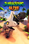 Jurassic Alive: Jeu mondial de dinosaures T-Rex screenshot 3