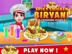 Chicken Biryani Cooking Game screenshot 3