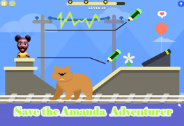 Save The Amanda Adventurerアマンダ screenshot 2