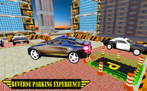 Modern Police Car Parking Free Games 3D screenshot 2