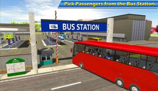 Modern City Bus Parking Games screenshot 0