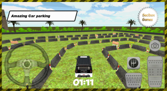3D Hummer Auto Parkplatz screenshot 4