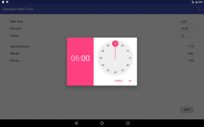 Work Time Calculator screenshot 9