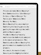 Bionic Reading® screenshot 1