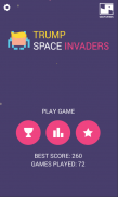 Trump Space Invaders screenshot 0