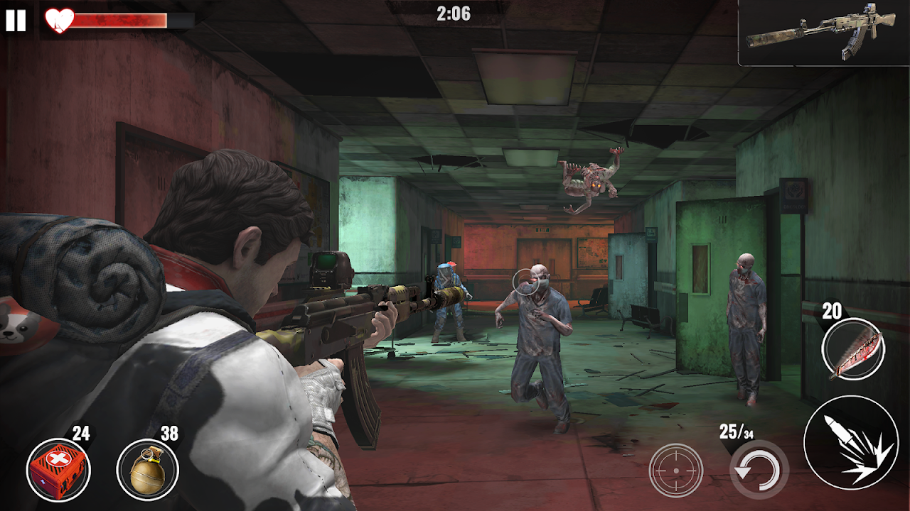 Baixar & Jogar ZOMBIE HUNTER: Jogos Offline no PC & Mac (Emulador).