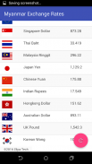 Myanmar Exchange Rates screenshot 0