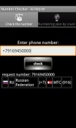 Number Checker pelacak telepon screenshot 5