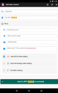 Aggiungi nuovo contatto screenshot 2