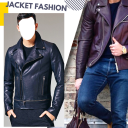 Men Jacket Photo Montage