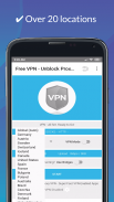 Free VPN - Unblock Proxy VPN - Super Fast VPN screenshot 4