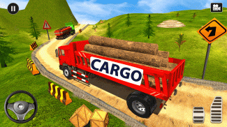 Offroad Cargo Truck Driving 3D screenshot 1
