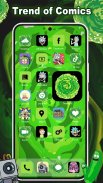 Color Phone Launcher - Temas HD e Papéis de Parede screenshot 7