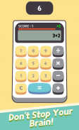 Reverse Calculator - Math Genius Game screenshot 0